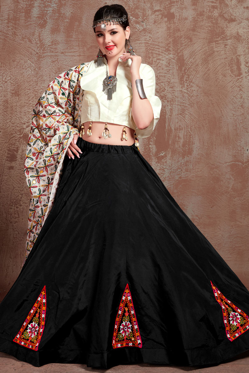 Taffeta lehenga choli cheap