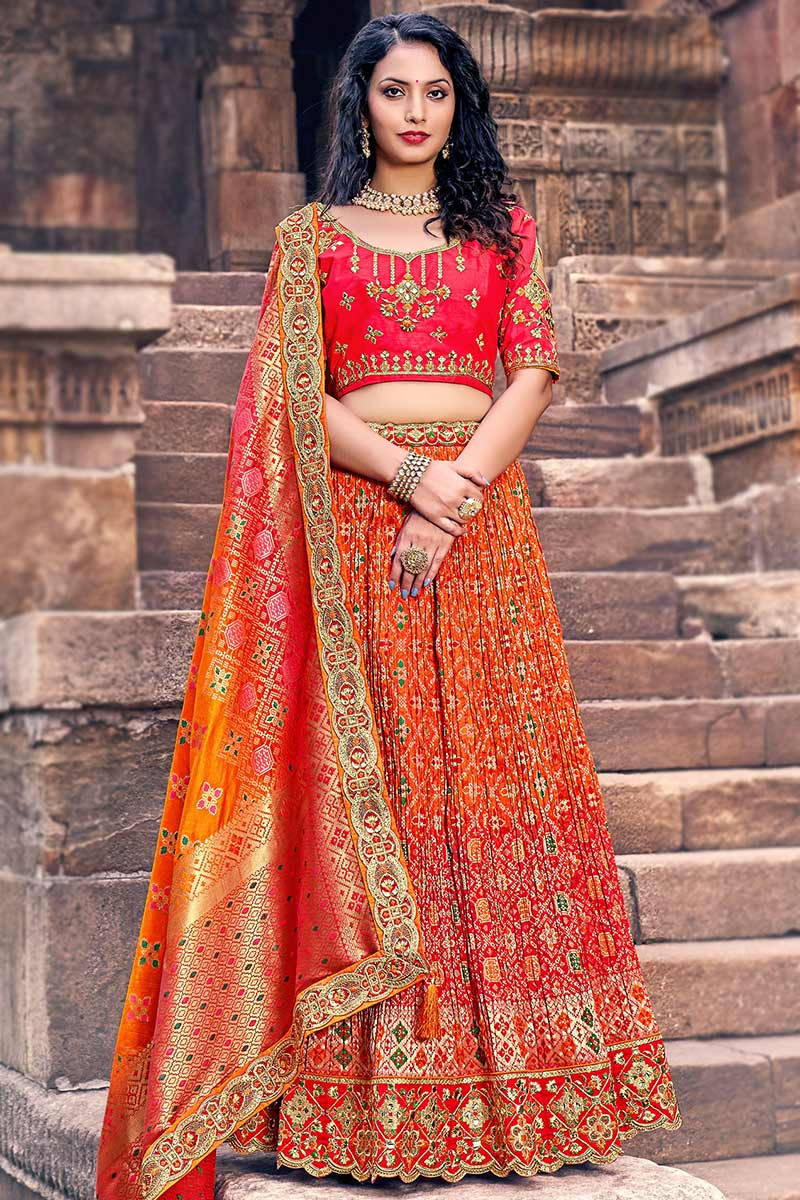 The Most Unique & Fabulous Banarasi Lehengas We Spotted! | Indian outfits  lehenga, Half saree designs, Lehenga designs