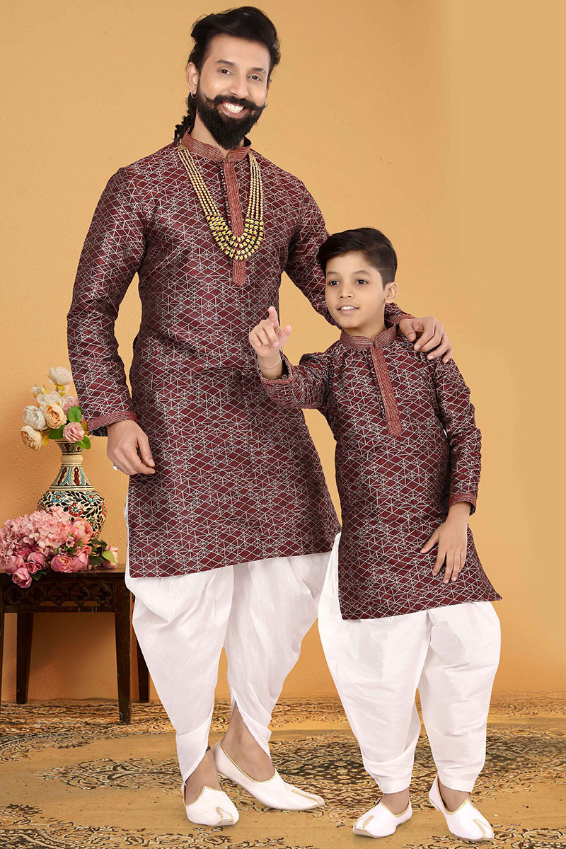 Father son 2025 combo kurta pajama