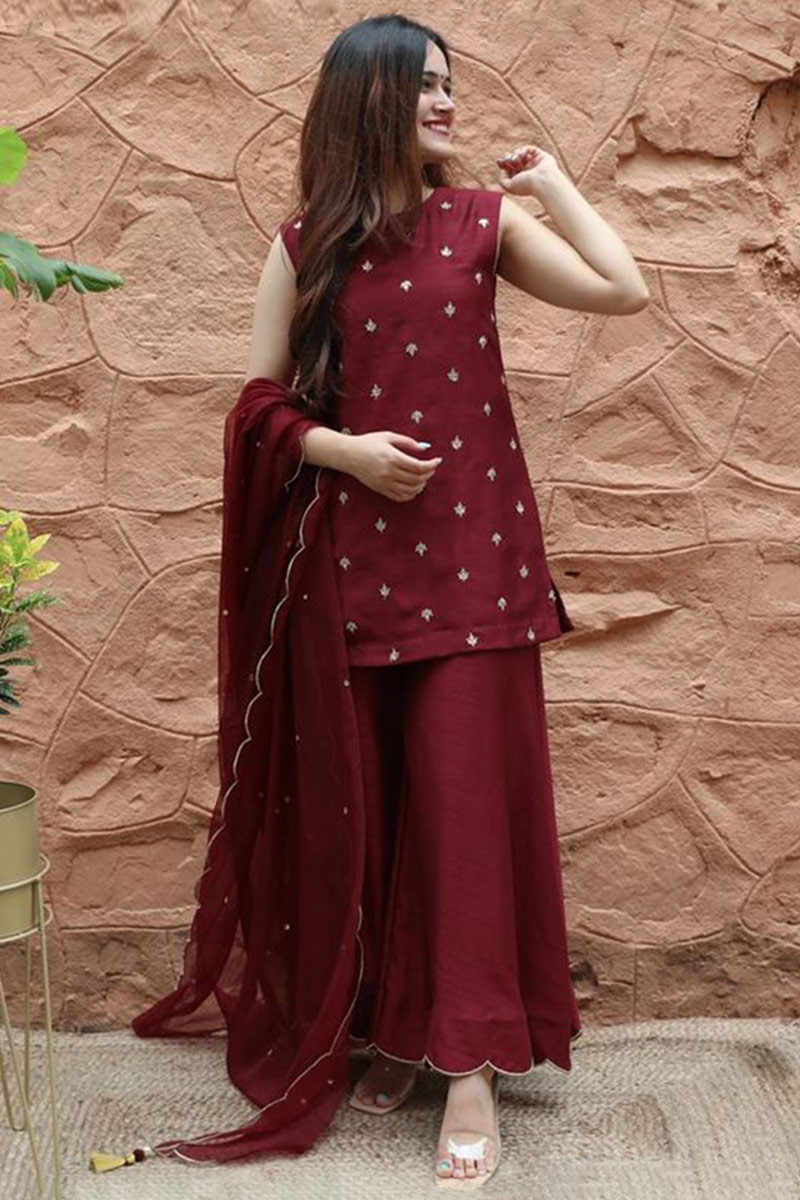 Sharara suit set online online
