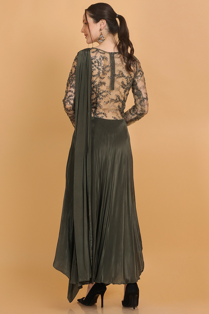 Soft silk clearance gown