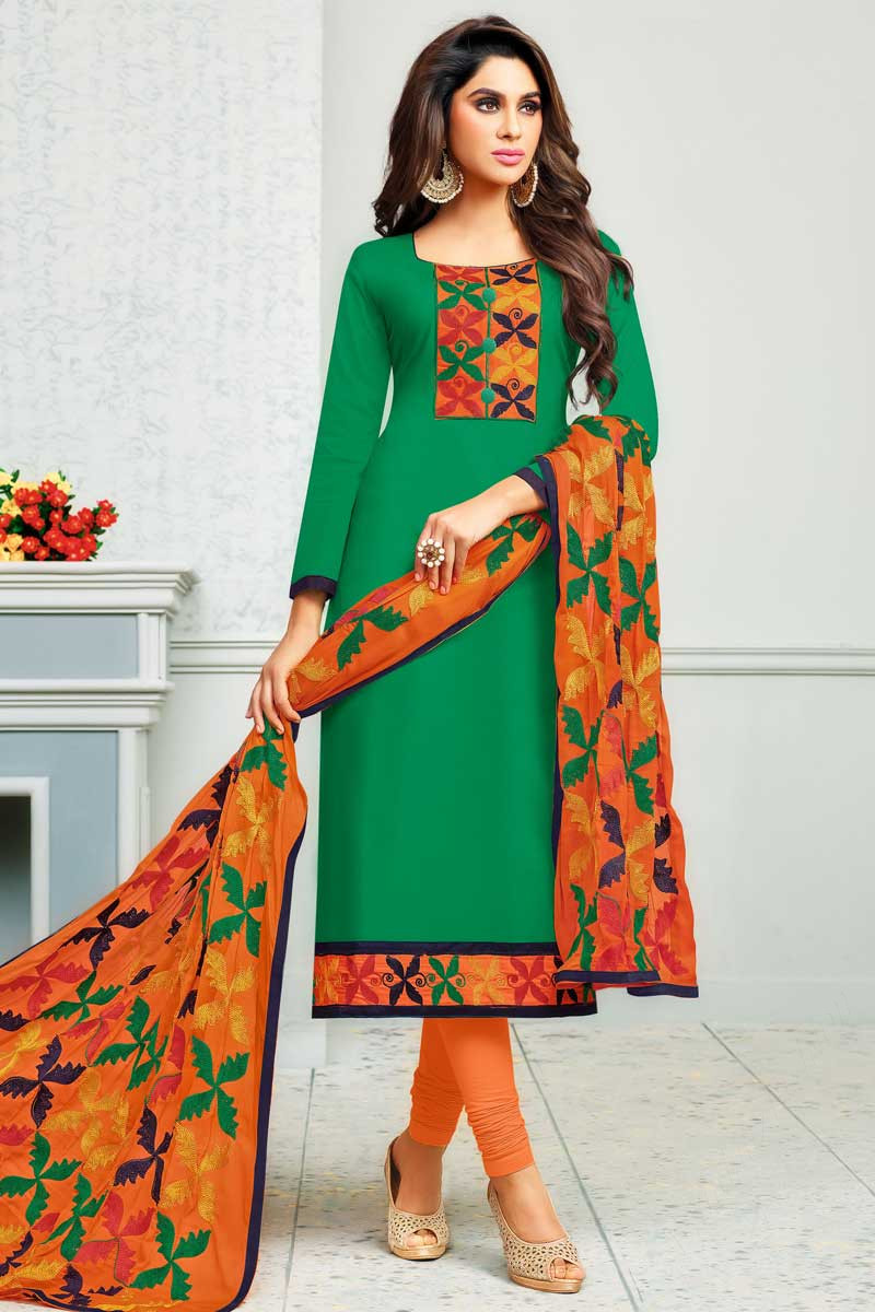 Fancy new arrivals cotton churidar