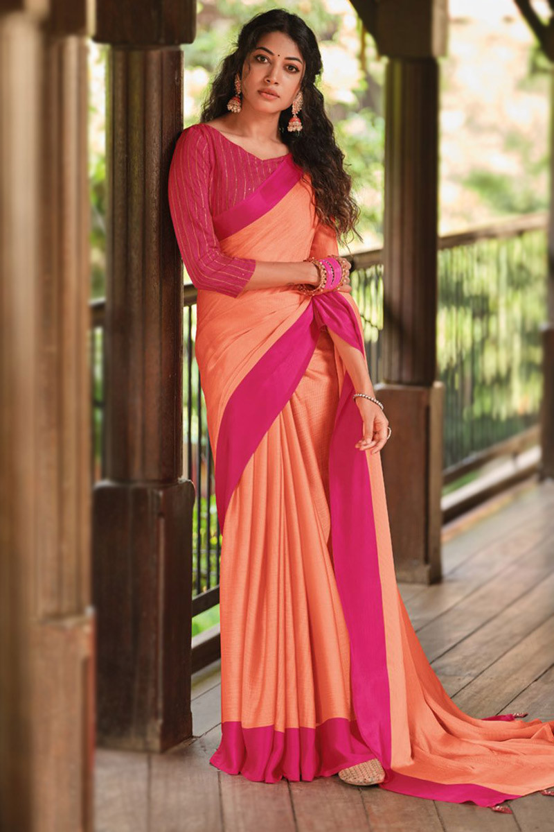 jalnidhi URVASHI HEAVY MOSS CHIFFON saree