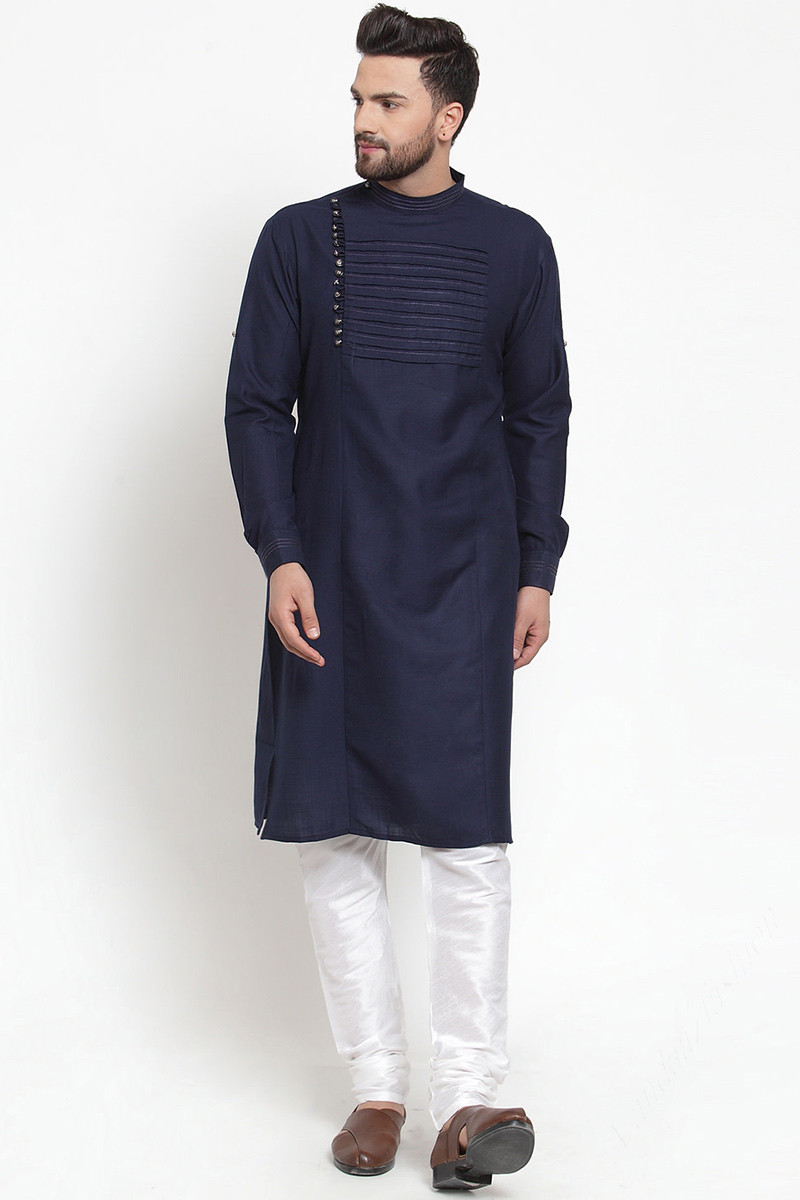 Navy blue 2025 colour kurta pajama