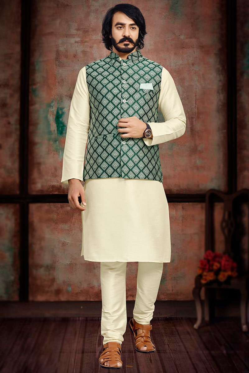 Mehndi 2025 gents kurta