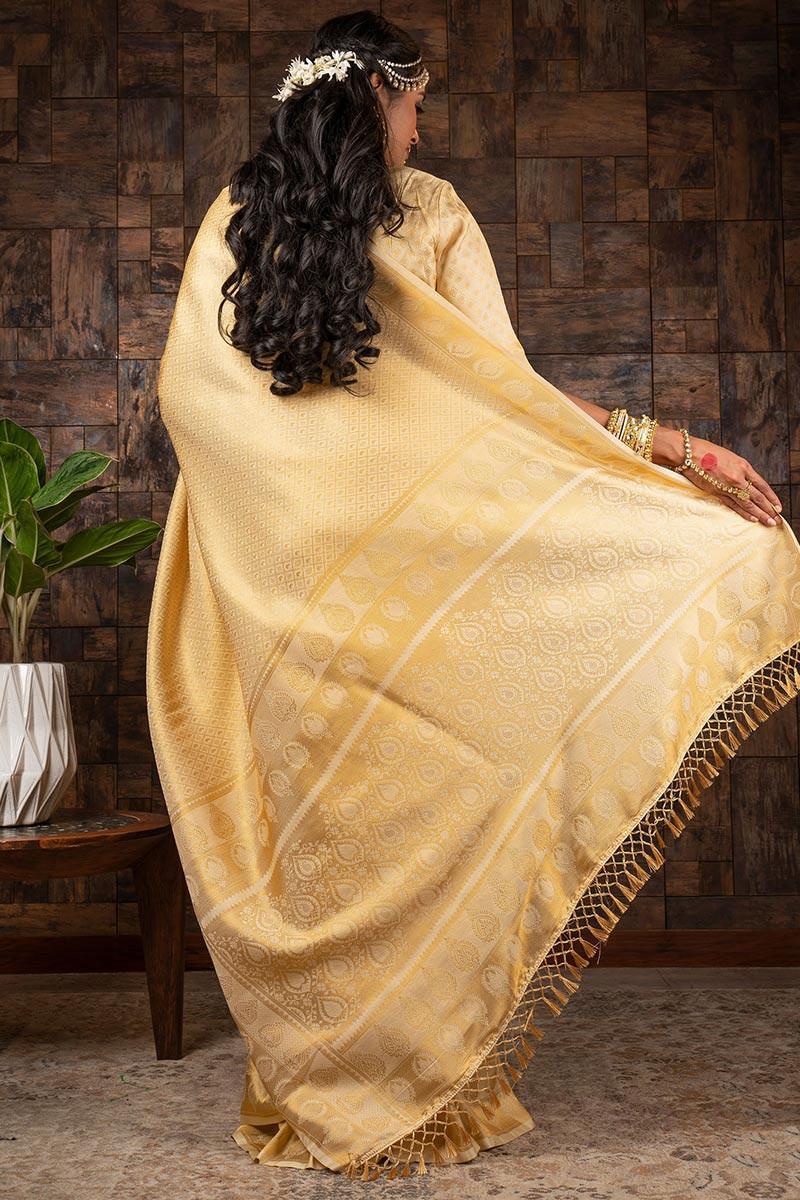 New Exclusive Wonderful Zari Woven Silk Sarees Premium Quality
