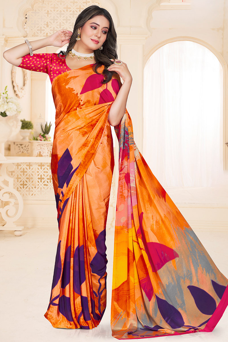 Light weight party outlet wear saree