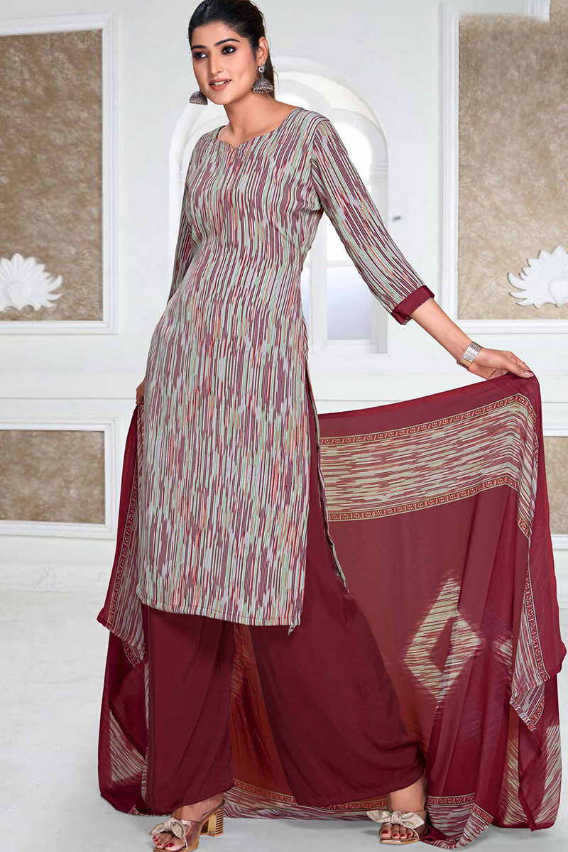Crepe palazzo suits clearance