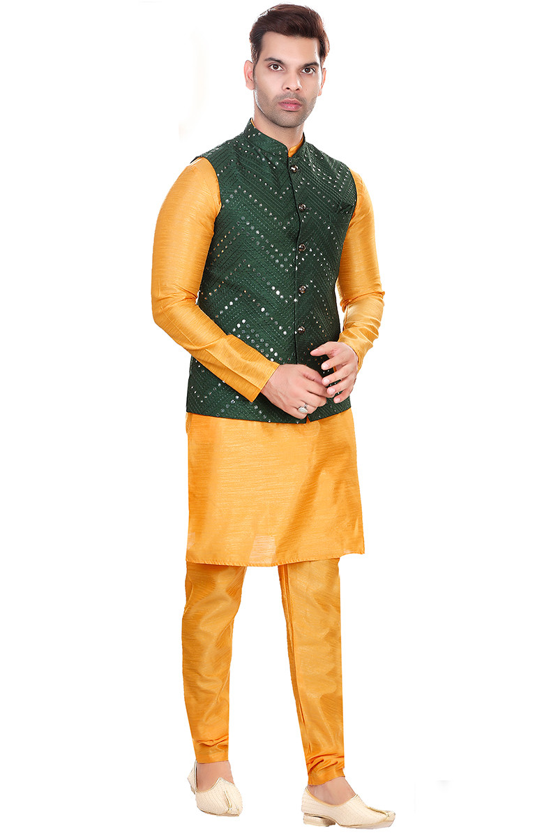 Golden Men Indo Western at Rs 8450/piece in Ahmedabad | ID: 2852622627655