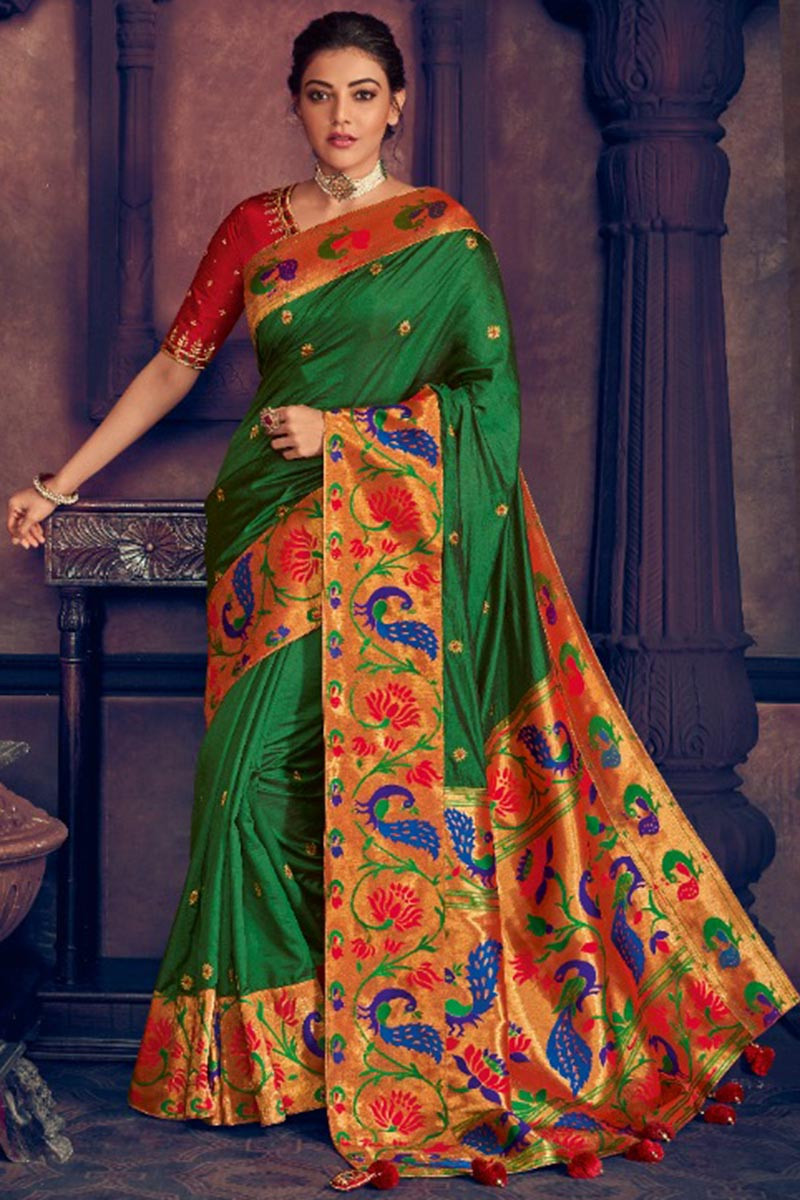 Light green silk wedding saree - G3-WSA54028 | G3fashion.com