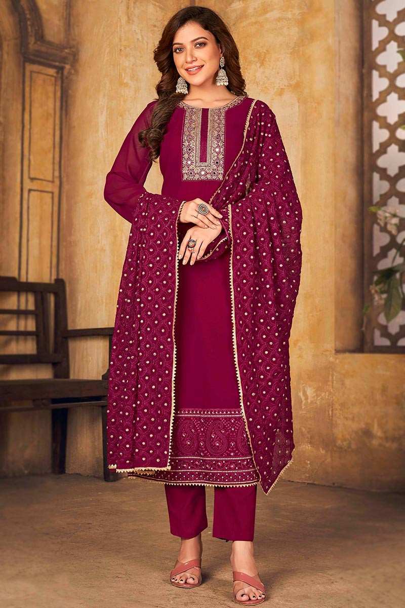 Girls Indian Asian Punjabi Pakistani Trouser Suit Size 32 (10 - 11 Yrs) |  eBay