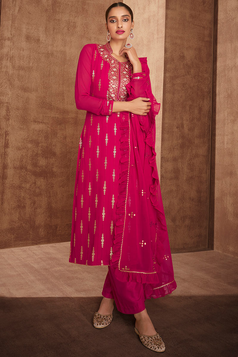 Pink trouser suit for wedding clearance