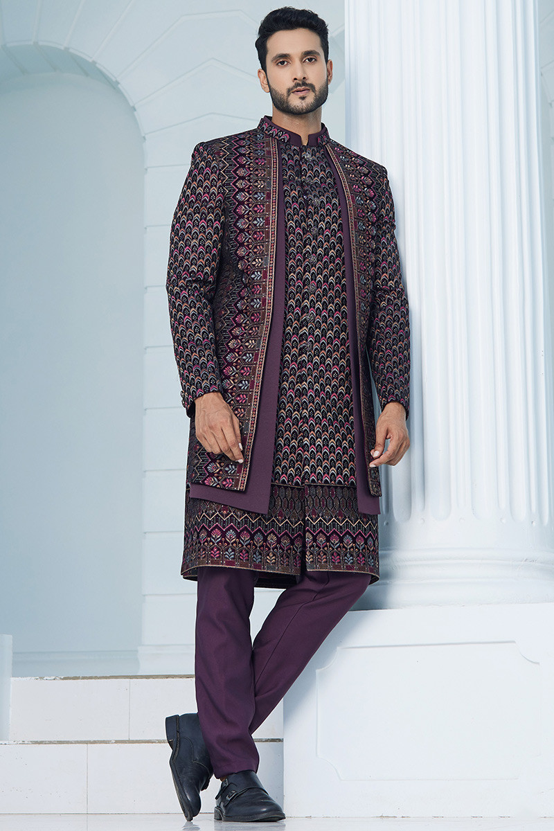Dark purple velvet jacket new arrivals