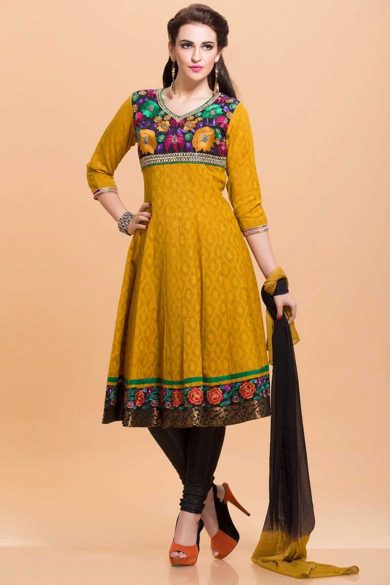 Anarkali churidar best sale readymade
