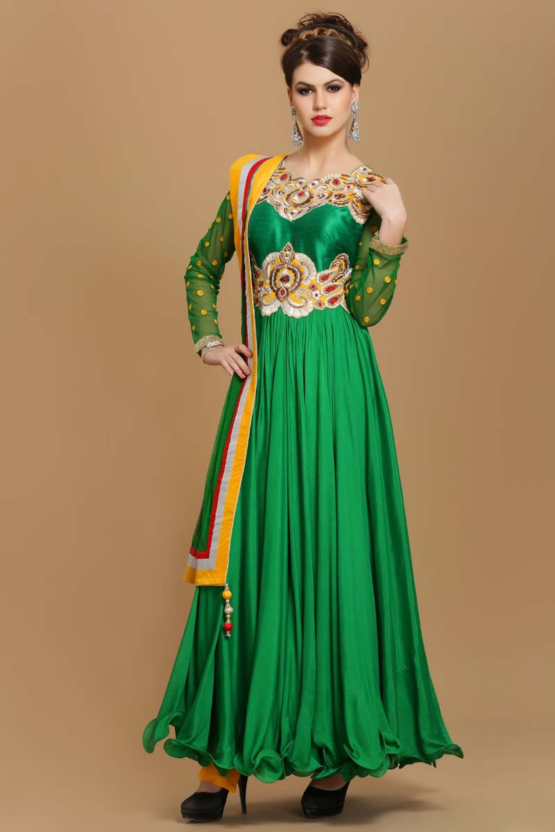 Long churidar sale