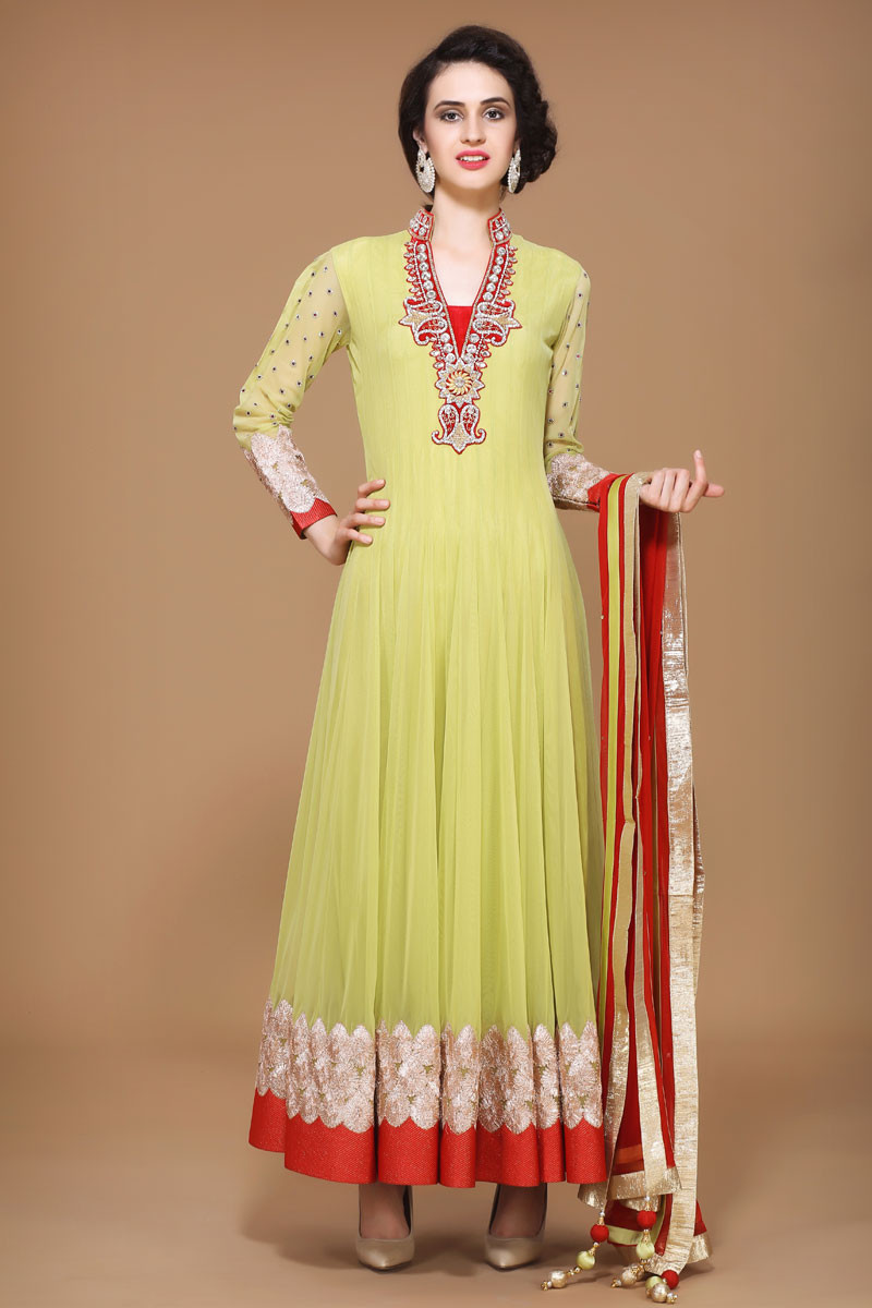Anarkali suits online hot sale