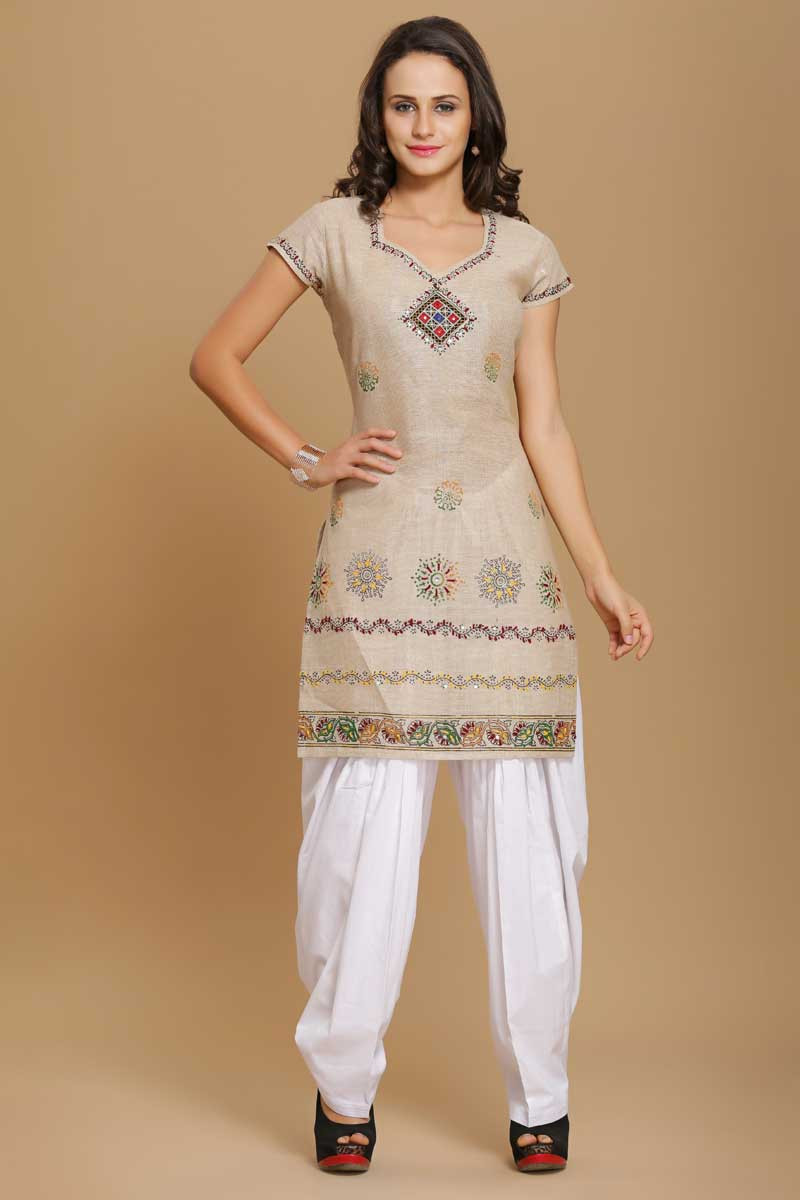 Handloom khadi cotton kurti tunic tops