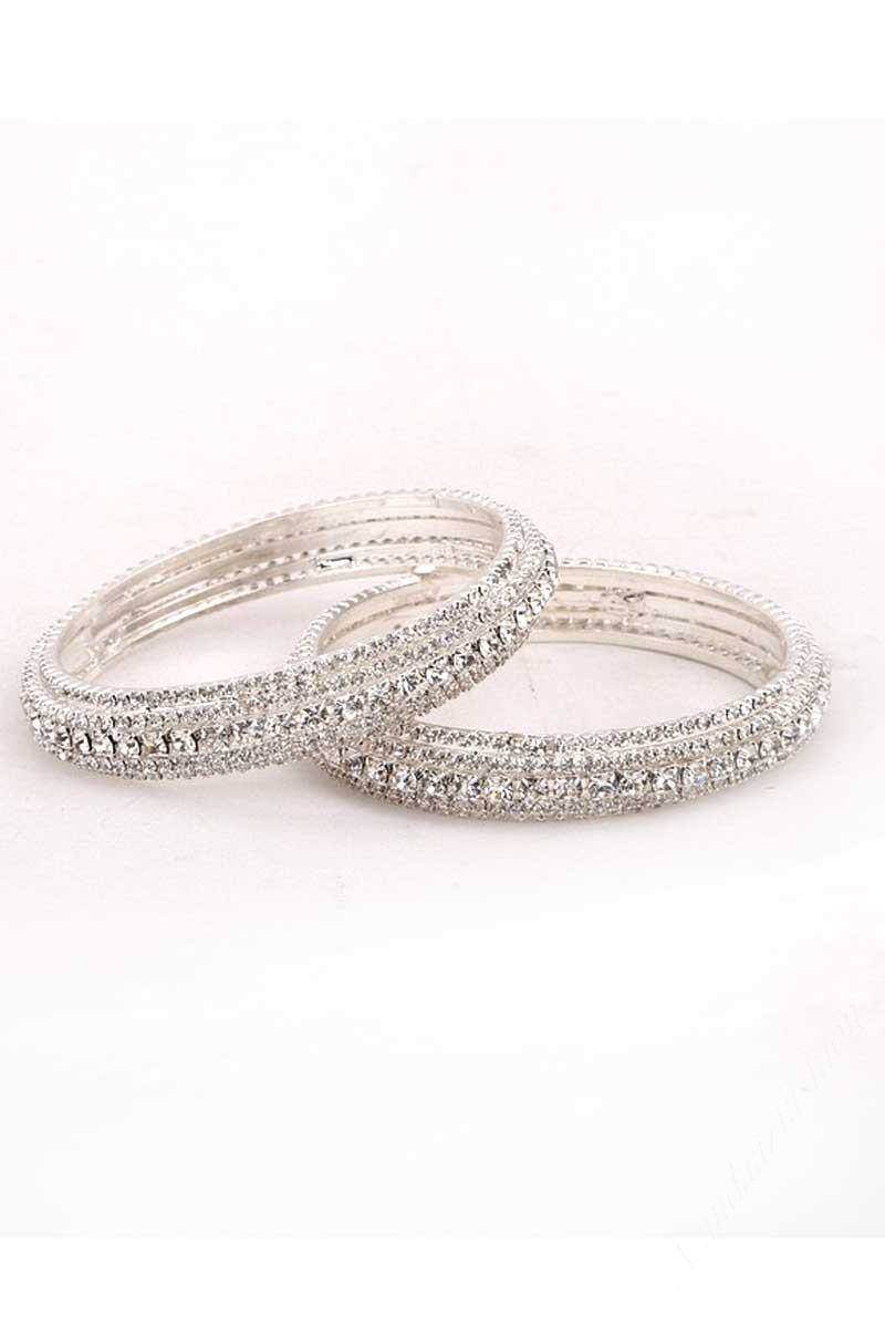 Silver kangan new design new arrivals