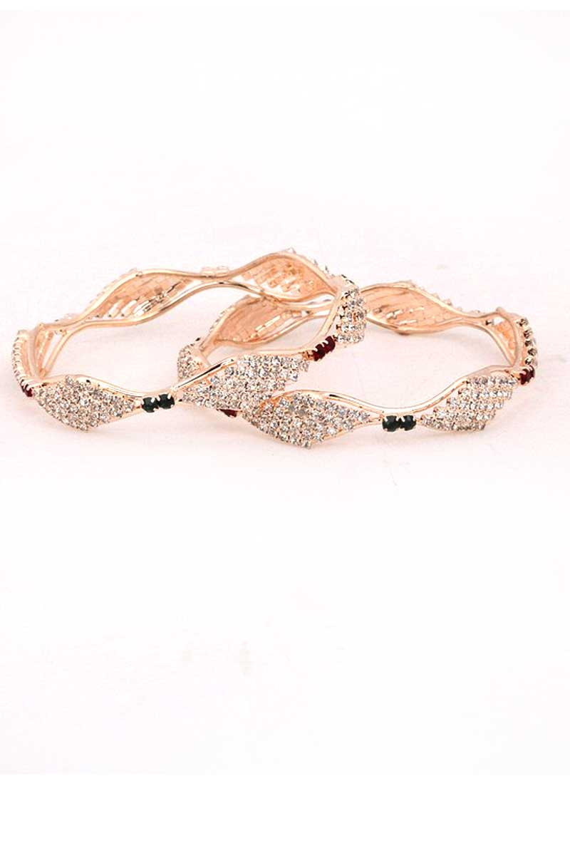 Golden Alloy Kangan Jewelry Online Indian Designer Kangan with