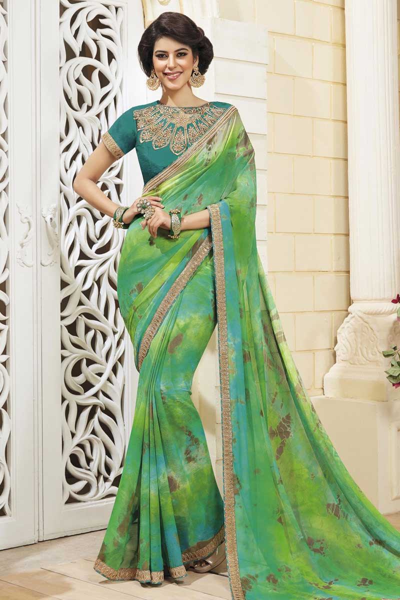 Online shopping saree with designer blouse new arrivals