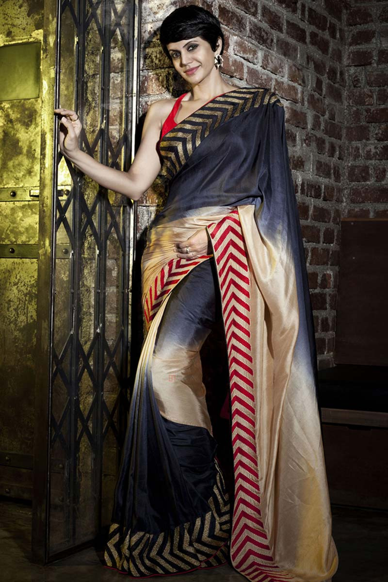 Lovely actress Mandira Bedi wearing kanjeevaram saree in Chennai for a  lovely event for Apoll… | Saree hairstyles, Bridal sarees south indian,  Indian bridal outfits