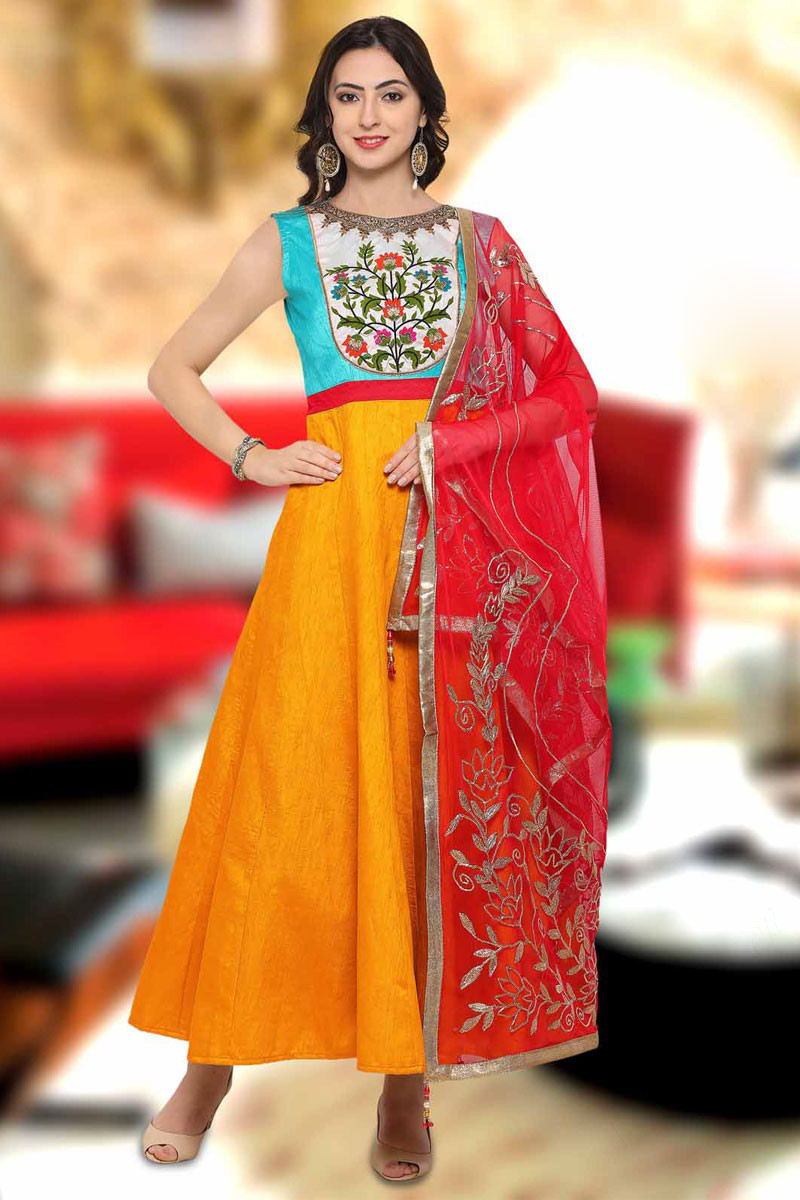 Banglori silk clearance gown