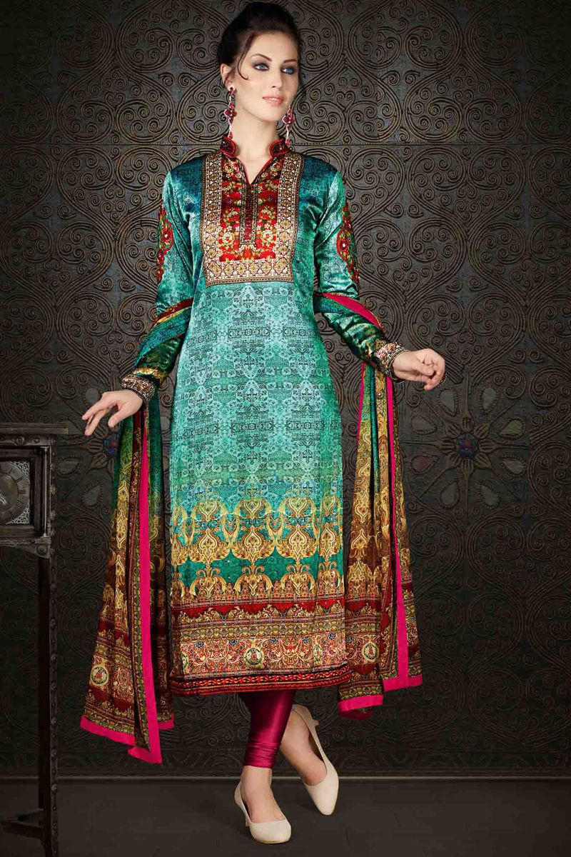 Online deals churidar boutique