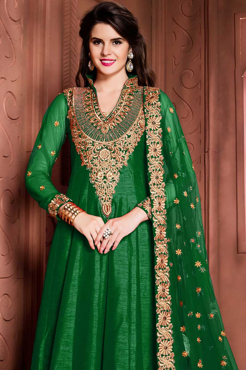 Banglori silk anarkali suit top