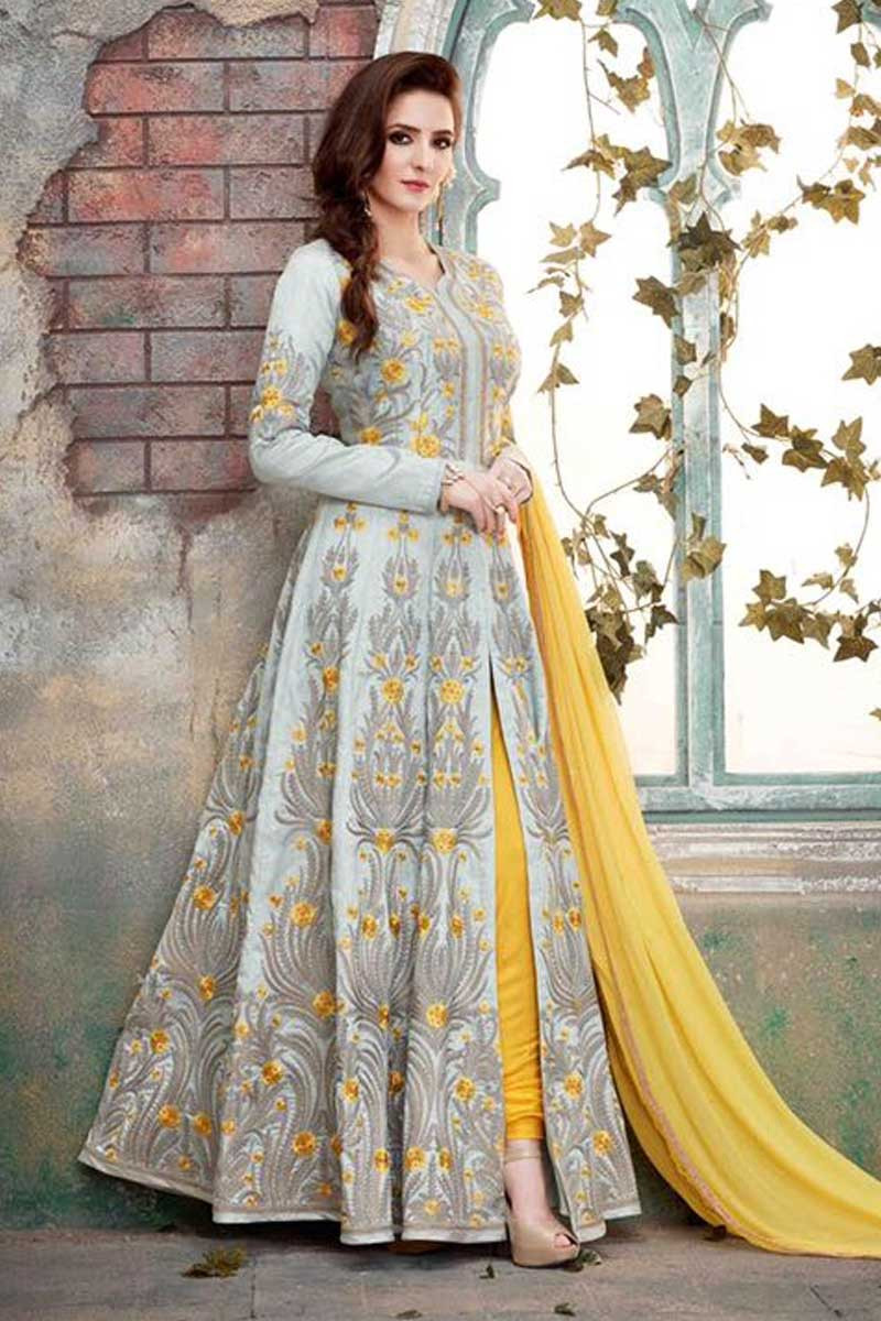 Indian Pakistani Eid Special Anarkali Salwar Suit Designer Salwar Kameez  Eid | eBay