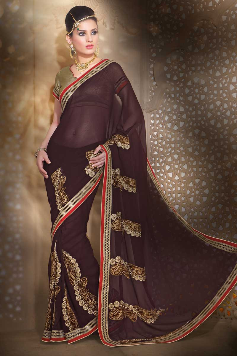 Chiffon saree with price online