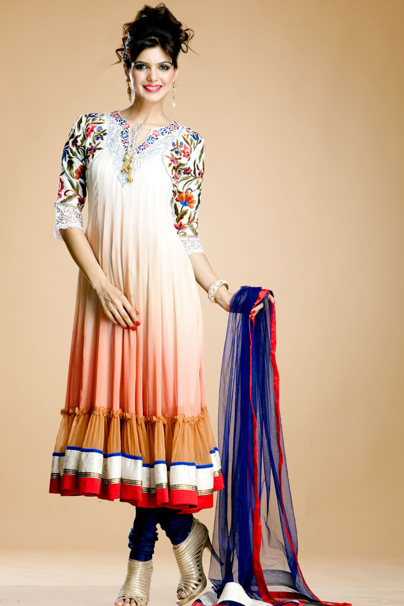 Frock churidar store