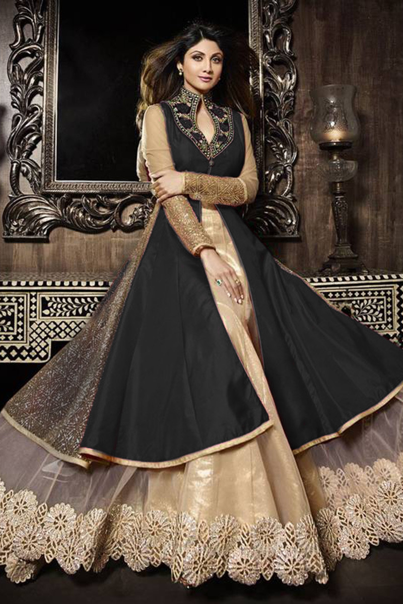 Buy online Black Stitched Lehenga Jacket from ethnic wear for Women by  Scakhi for ₹9450 at 65% off | 2024 Limeroad.com