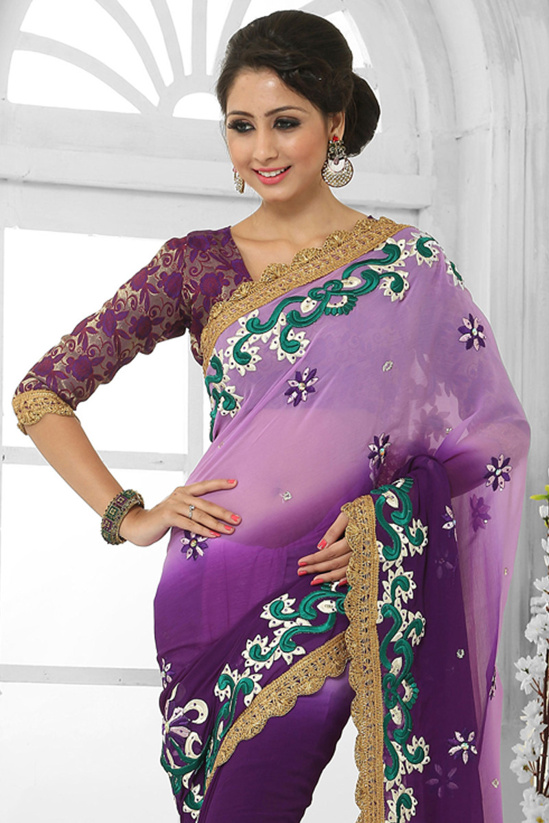 Lavender sale chiffon blouse