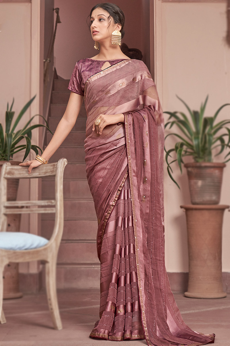 Saree for sangeet top