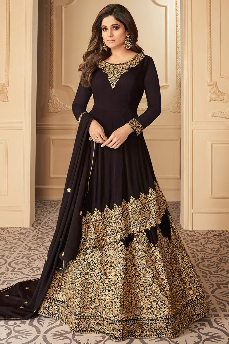 Eid Special Brown Color Velvet Fabric Wedding Wear Embroidered Lehenga Choli  With Designer Blouse