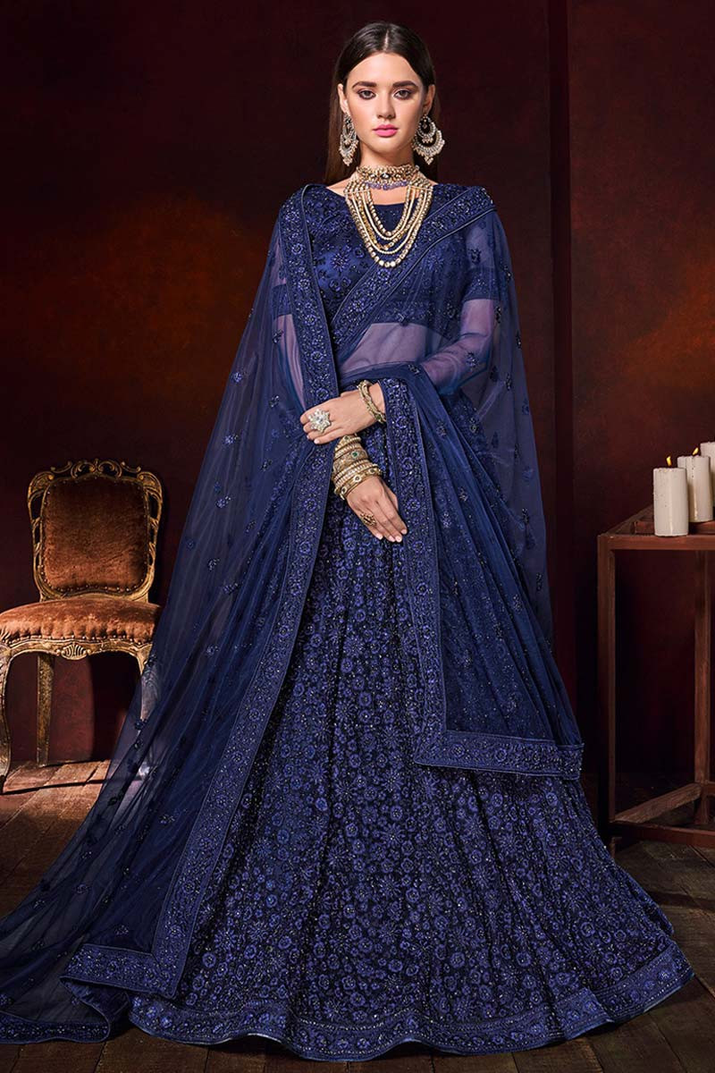 Net lehenga choli online discount