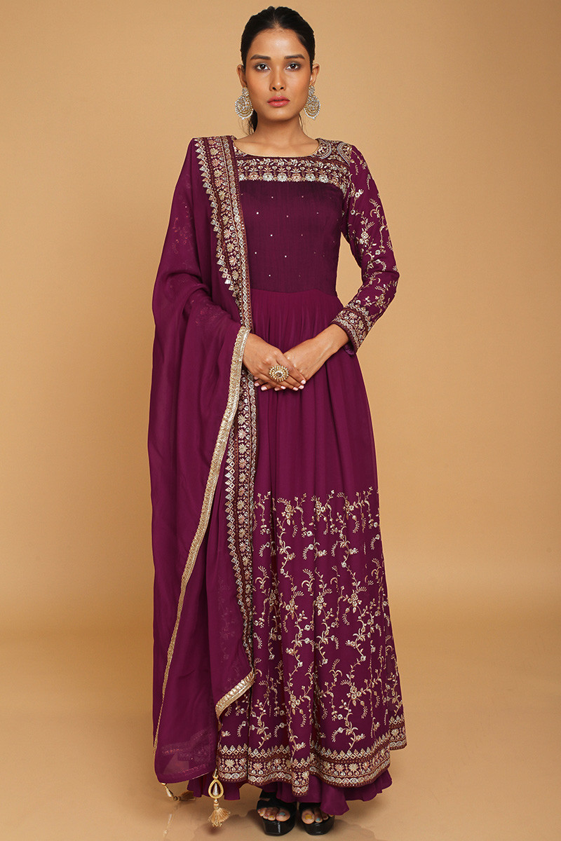 Anarkali palazzo suits cheap