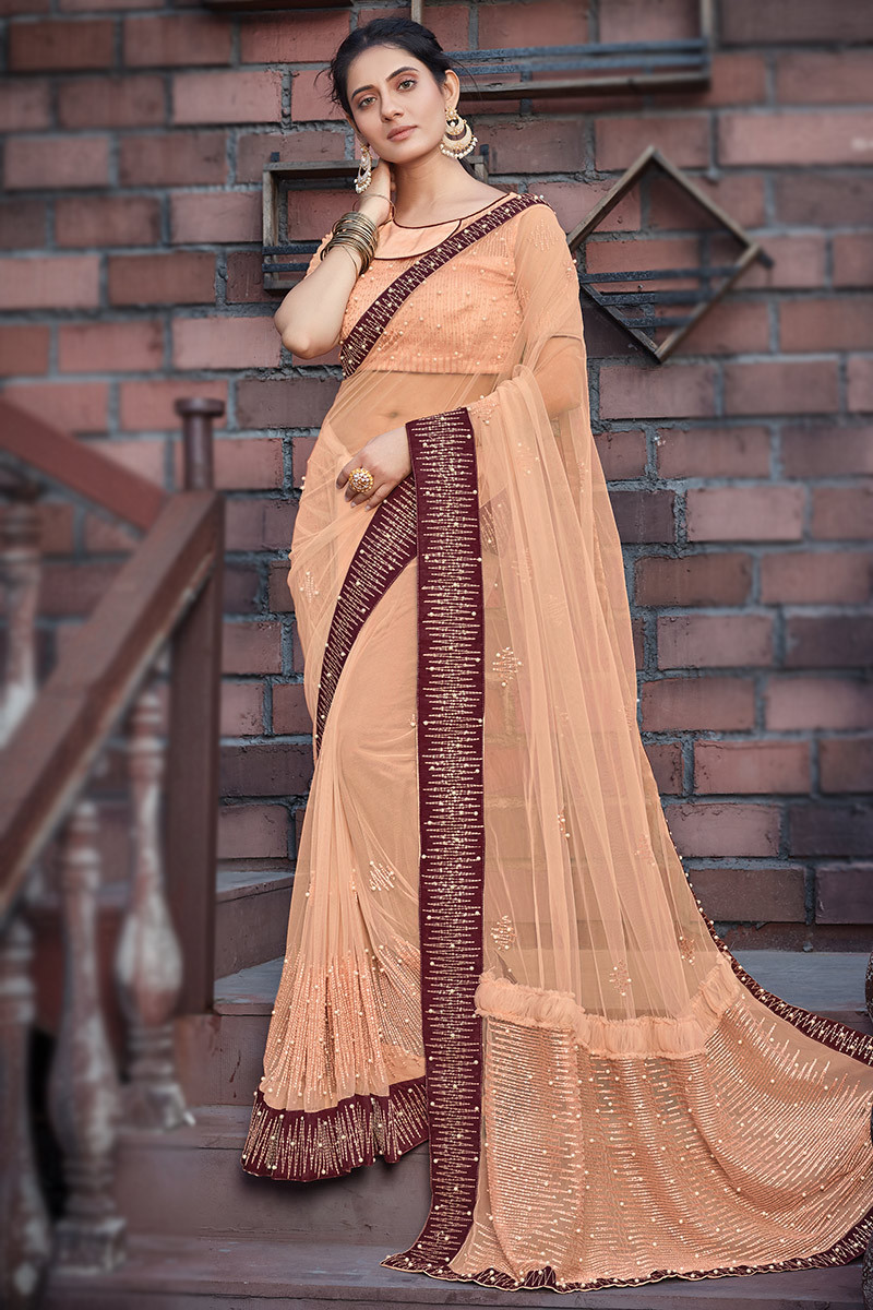 Evening saree store