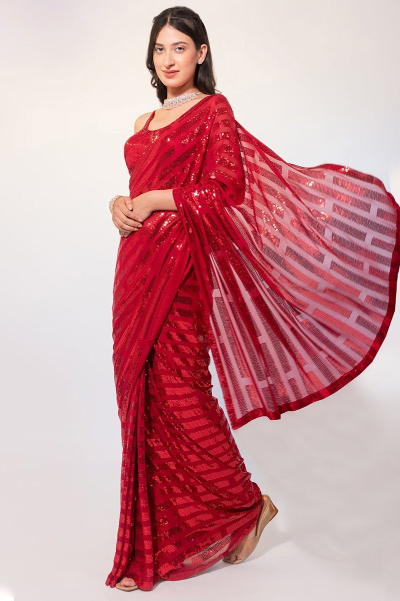 Fancy saree top for party
