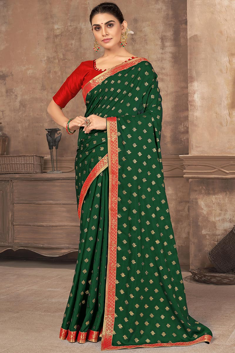 Gorgeous Bottle Green Color Fancy Coding Embroidered Work Georgette Saree  Blouse For Wedding Wear at Rs 1699 | Umarwada | Surat| ID: 2850461070962