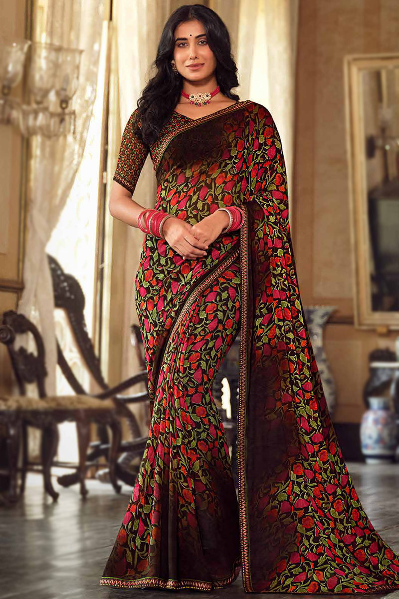 Casual wear saree online