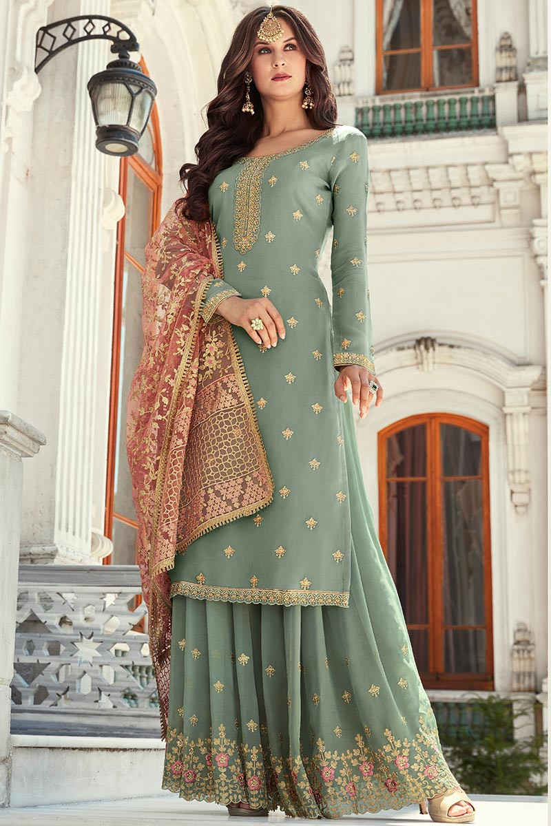 Online sharara suits india hotsell