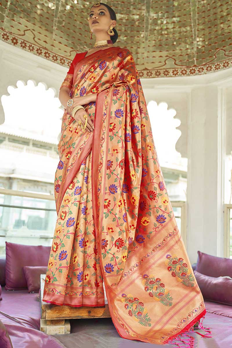 Paithani saree wedding sales