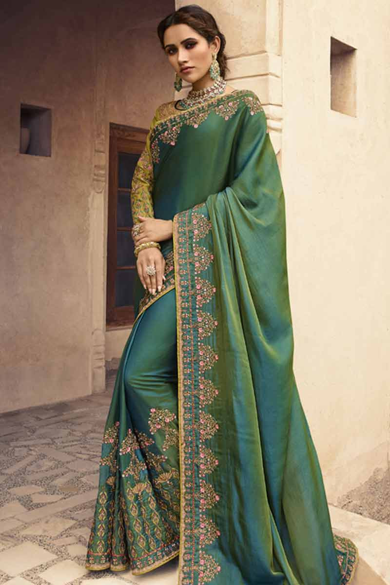 Silk store saree style