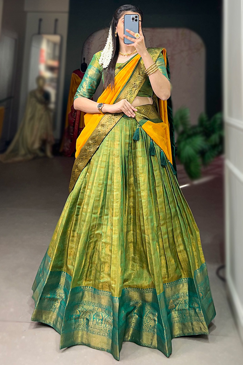 Lehenga choli south indian style 2025