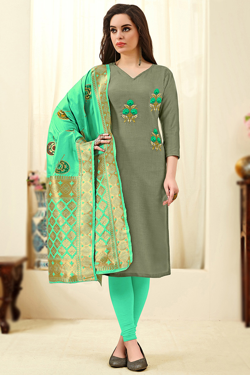 Fancy on sale churidar dress