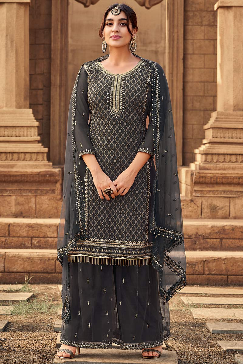 Pakistani Shalwar Kameez Indian Salwar Kameez Kurtis ReadyMade Sharara  Dress Top | eBay