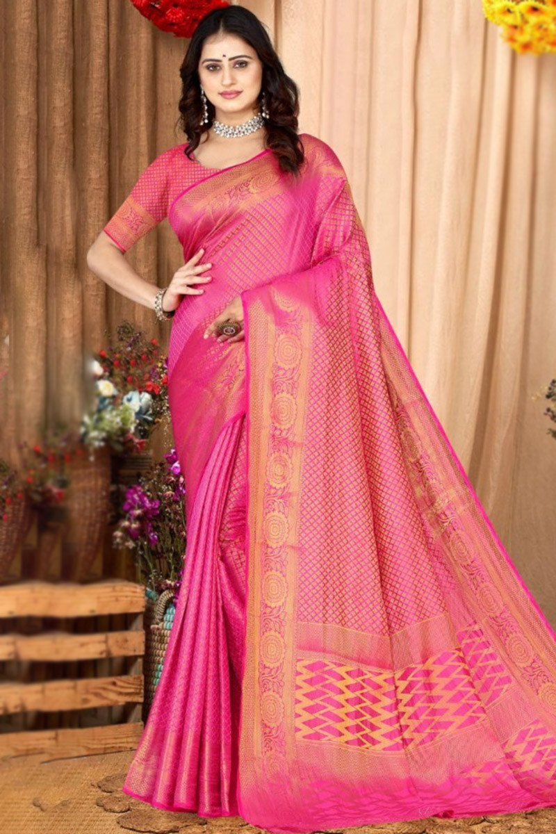 South Indian Style Half Saree For Womens