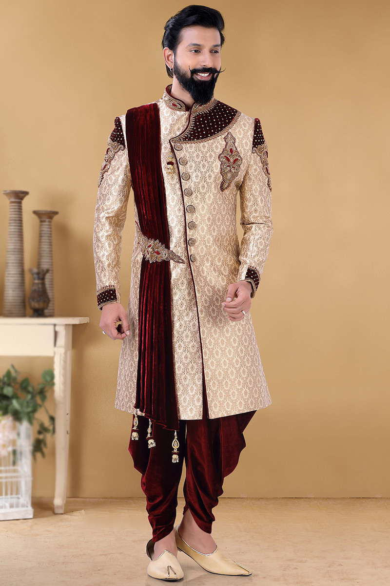 Dhoti style sherwani online