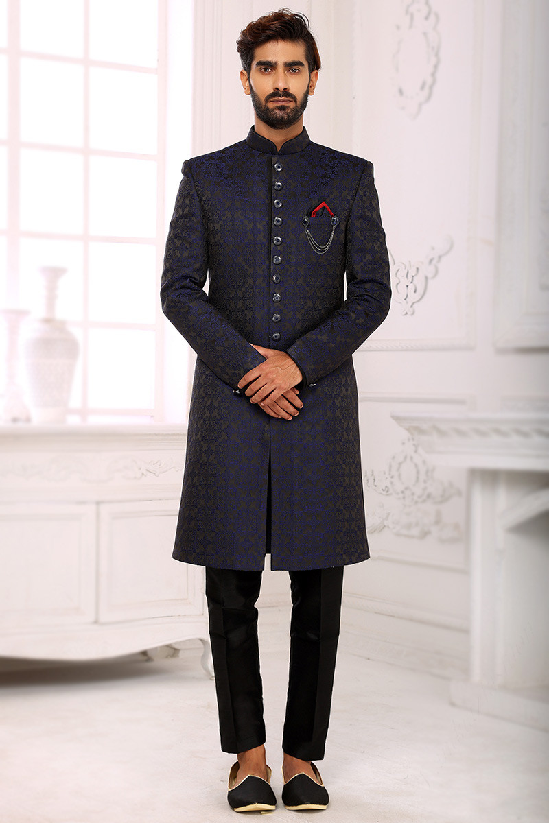 S/M/L/Xl/Xxl ASSORTED Wedding Sherwani Dress For Men, Size/Dimension:  Large, Prince at Rs 3500/set in Varanasi